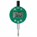 Insize Electronic Indicator For Bore Gages, 0.5"/12.7Mm, Flat Back 2108-101EF